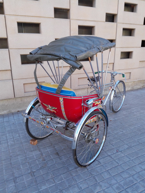 0118 rickshaw bicicleta taxi 1plz asia tailandia inox loneta 95-160x255x74-98 _175eu._ 1u